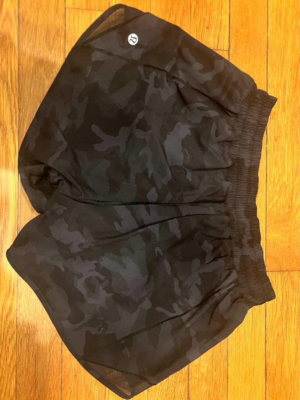 lululemon athletica Black Camo Running Shorts - Picture 3 of 3